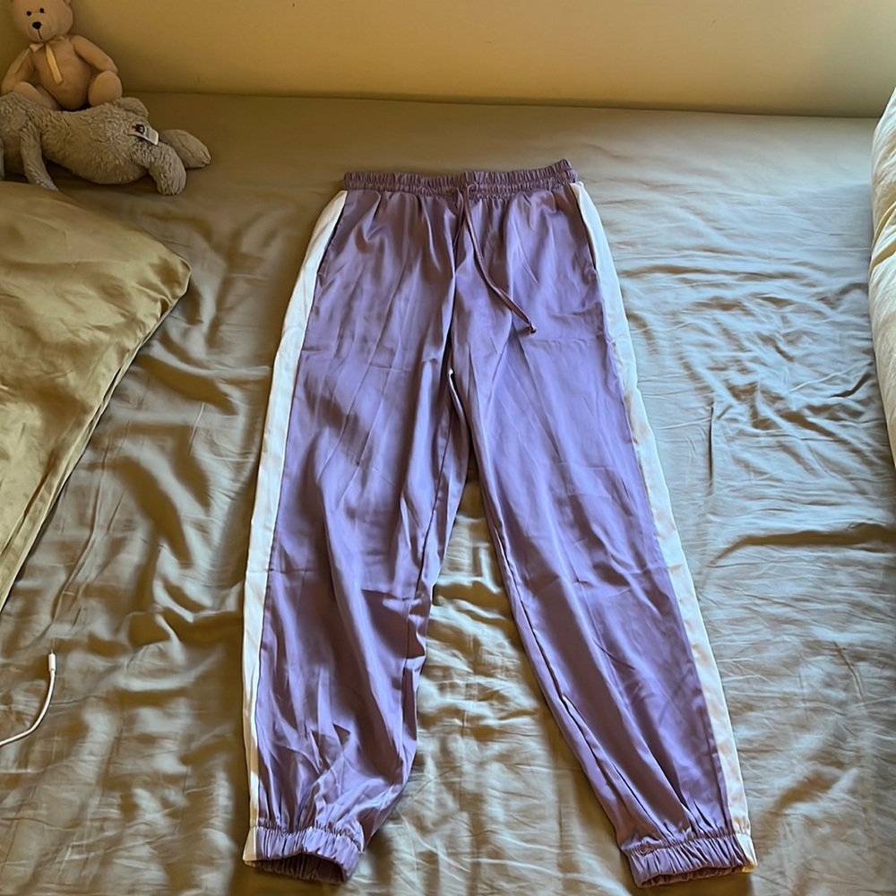 Comfortable purple pants